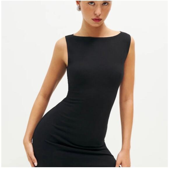 Reformation Nataly Knit Dress black - Picture 3 of 8